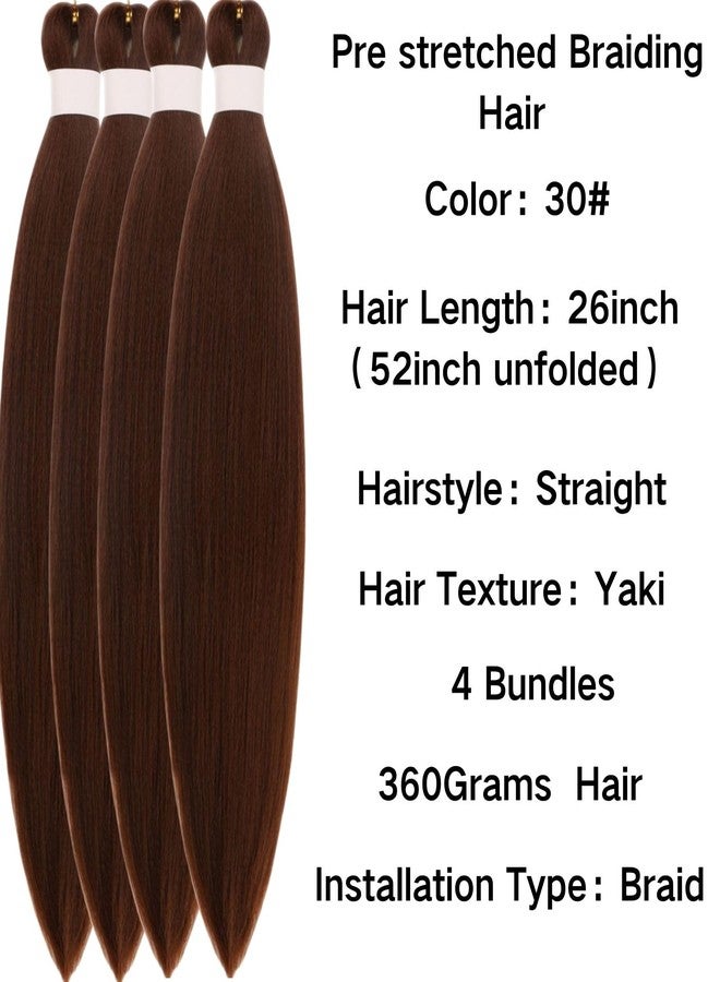 Leticia Brown Boho Braiding Hair Pre stretched for Boho Braids Pre stretched Boho Braiding Hair - Image 2